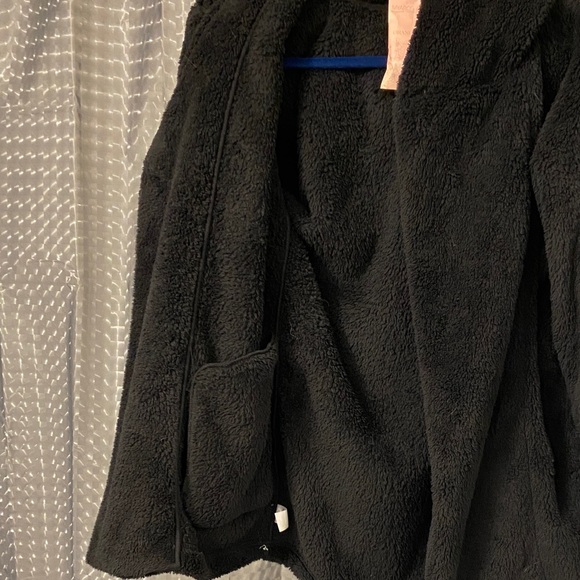 LOFT Black Teddy Jacket - Picture 4 of 4